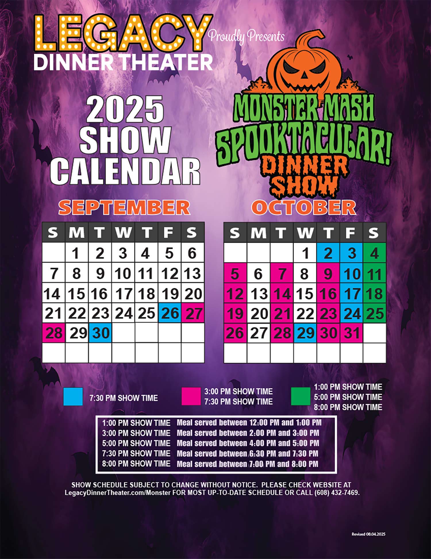 Monster Mash Spooktacular Halloween Dinner Show