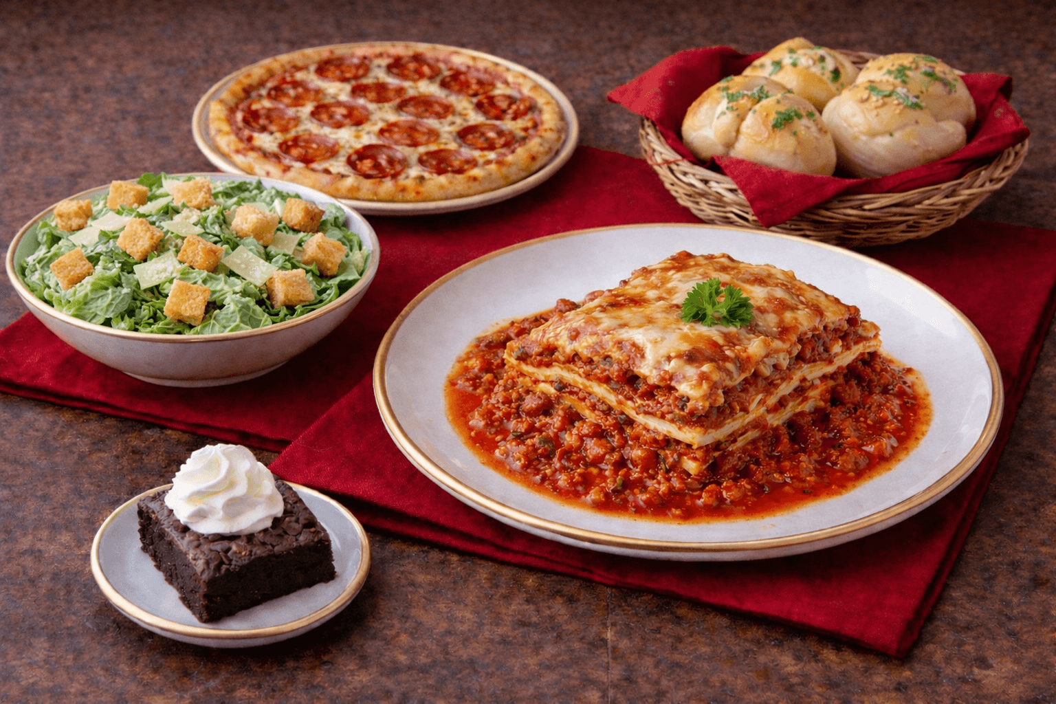 Bello's Circus Extreme Dinner Adventure Meal