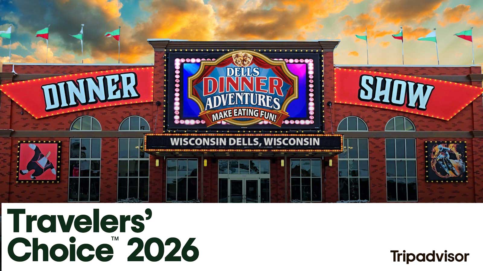 Sneaky Pete's Wild West Dinner Adventure Wins 2026 Trip Advisor Award