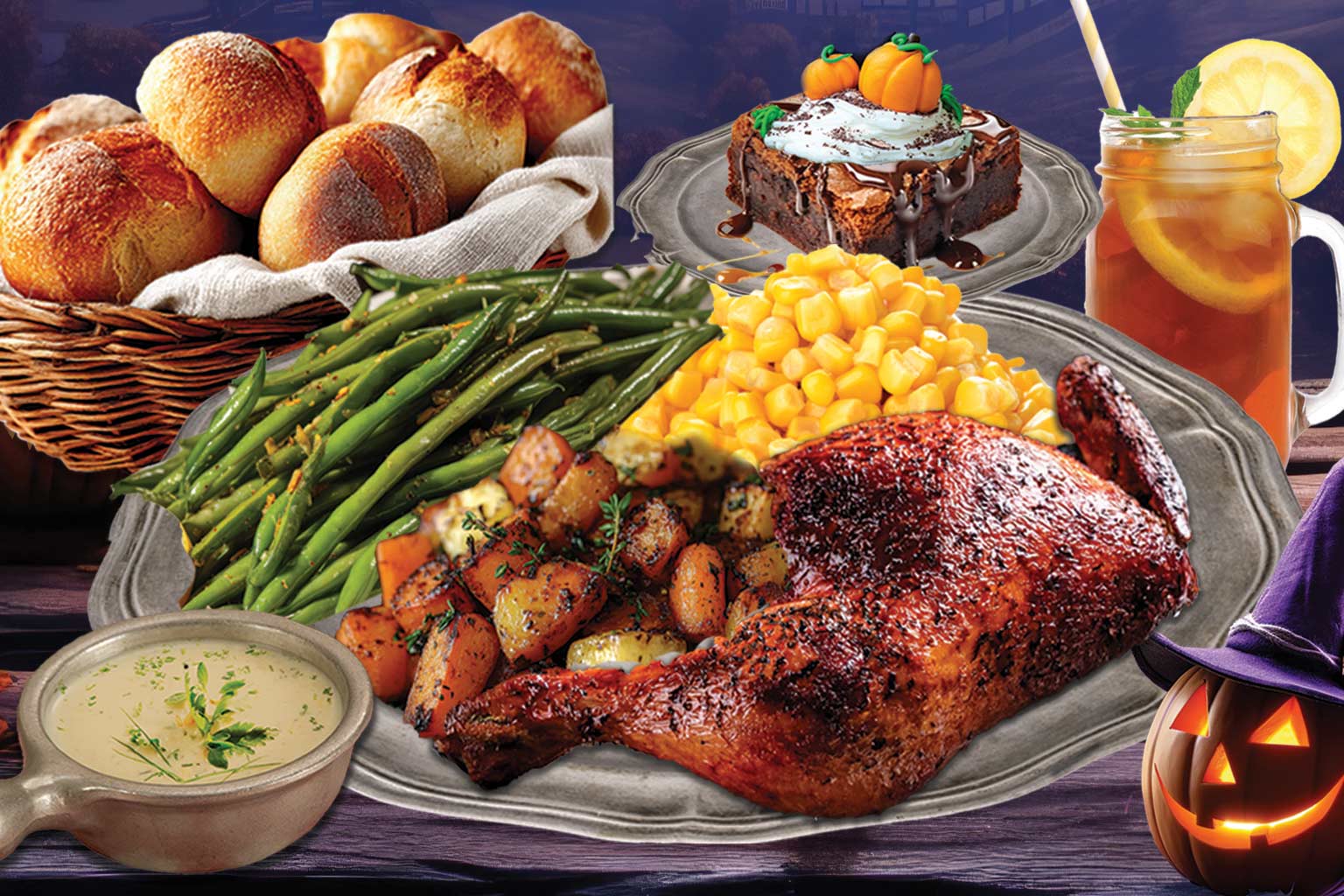 Monster Mash Spooktacular Dinner Menu